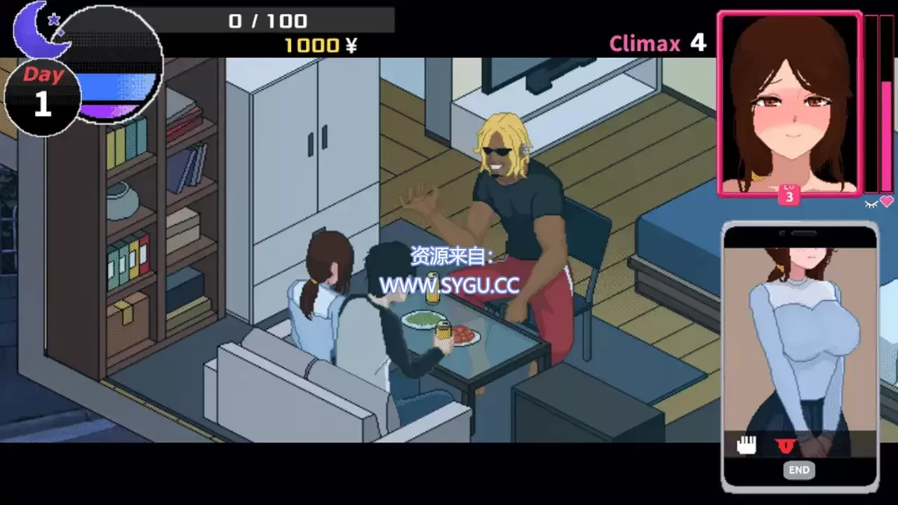 【互动像素SLG/PC/动态】NTR传说！Final Ver1.02 完结版 包含满金币通关存档 （官中）-无忧免费游戏网