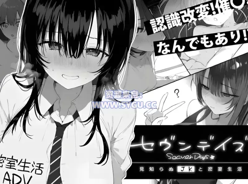 [PC+安卓]七日密室与陌生女高中生的同居生活/七日密室与陌生JK的密室同居生活 v1.01 内嵌精翻汉化版 安卓joi模拟器运行 内置全回想解锁（汉化）-无忧免费游戏网